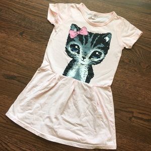 Girls 6 Kitty cat dress